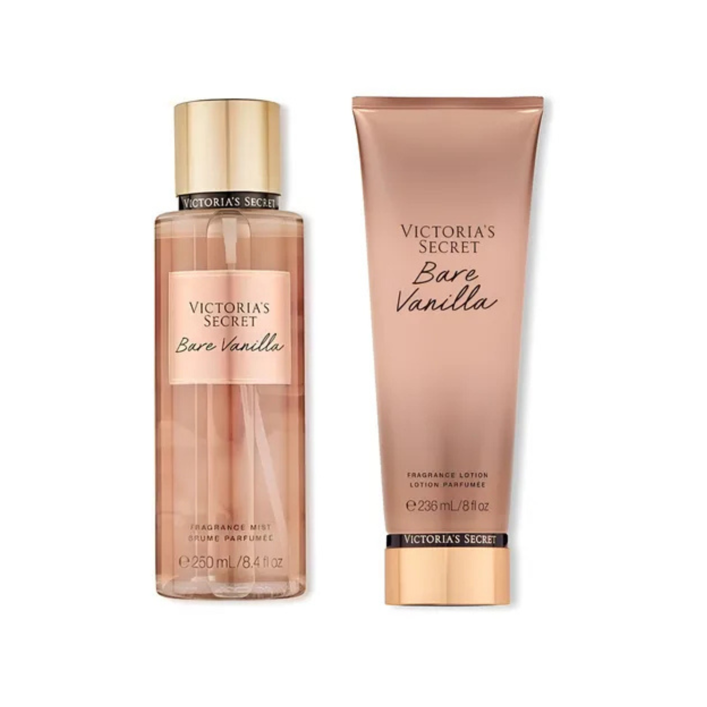 VICTORIAS SECRET DUO BARE VANILLA