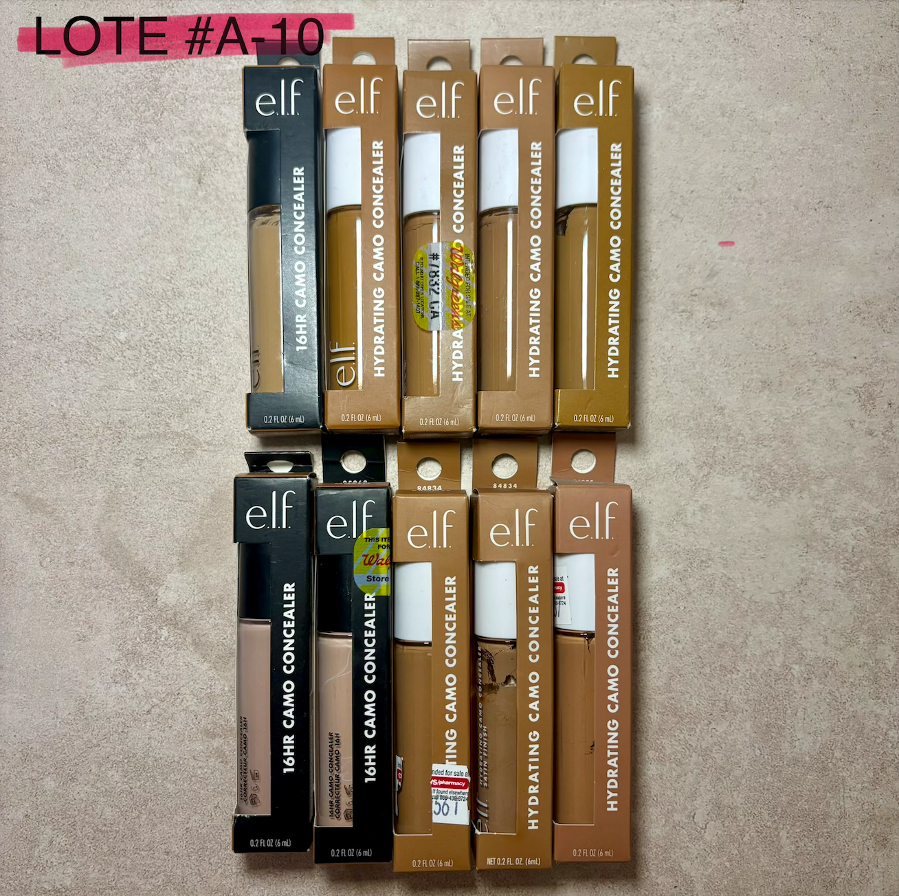 LOTE 10 PZS CORRECTORES ELF #A-10
