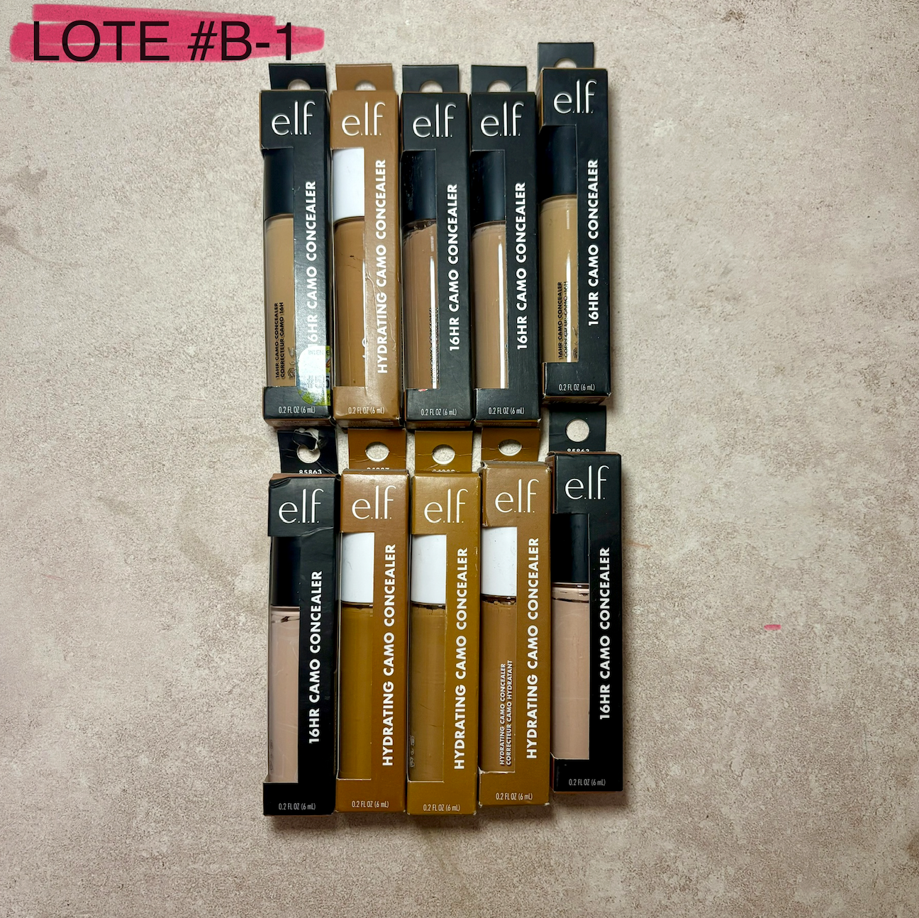 LOTE 10 PZS CORRECTORES ELF #B-1