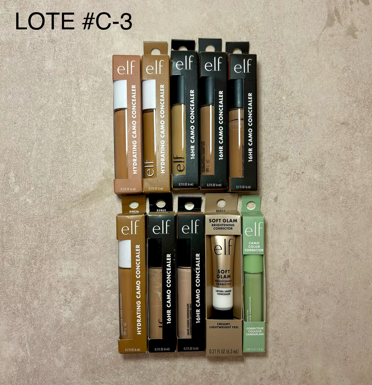 LOTE 10 PZS CORRECTORES ELF #C-3