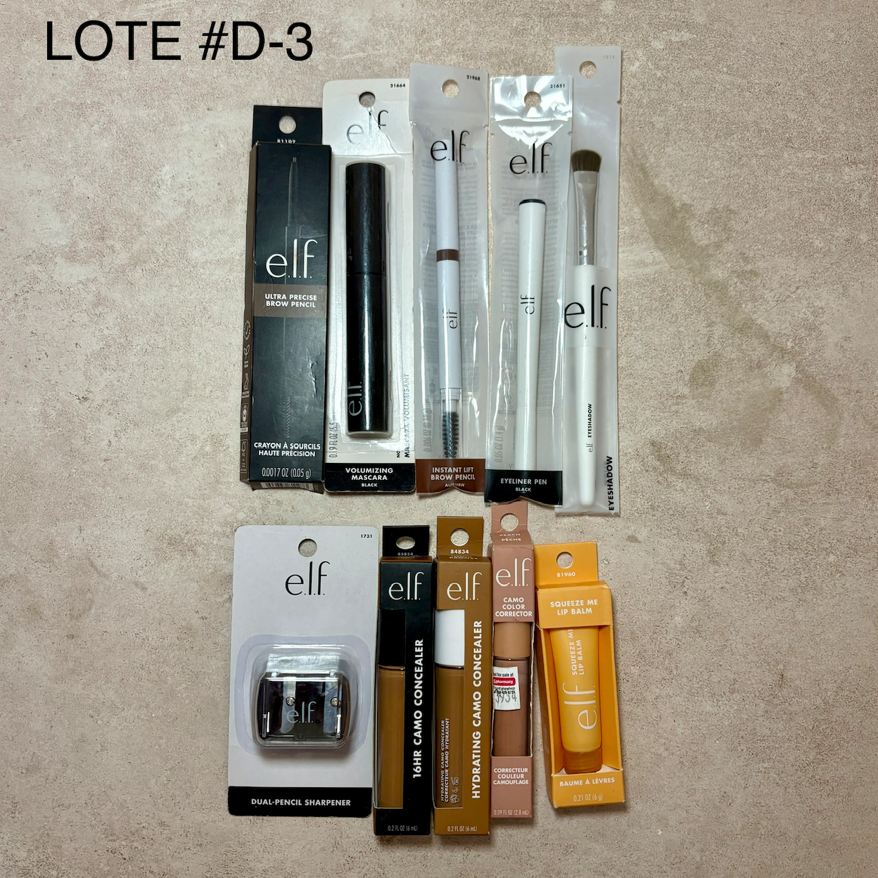 LOTE 10 PZS MIXTASS ELF #D-3
