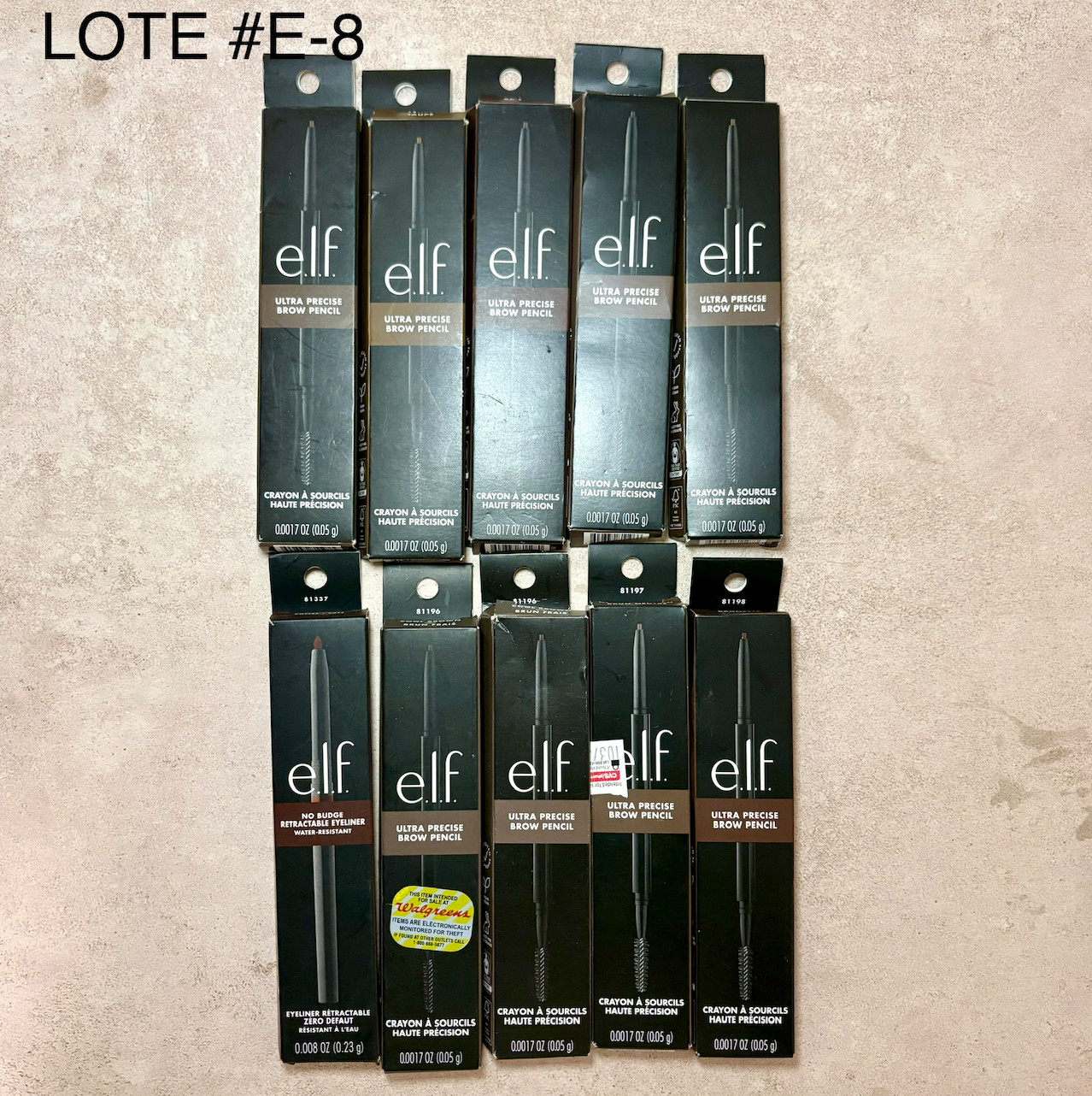 LOTE 10 PZSLAPIZ CEJAS ELF #E-8