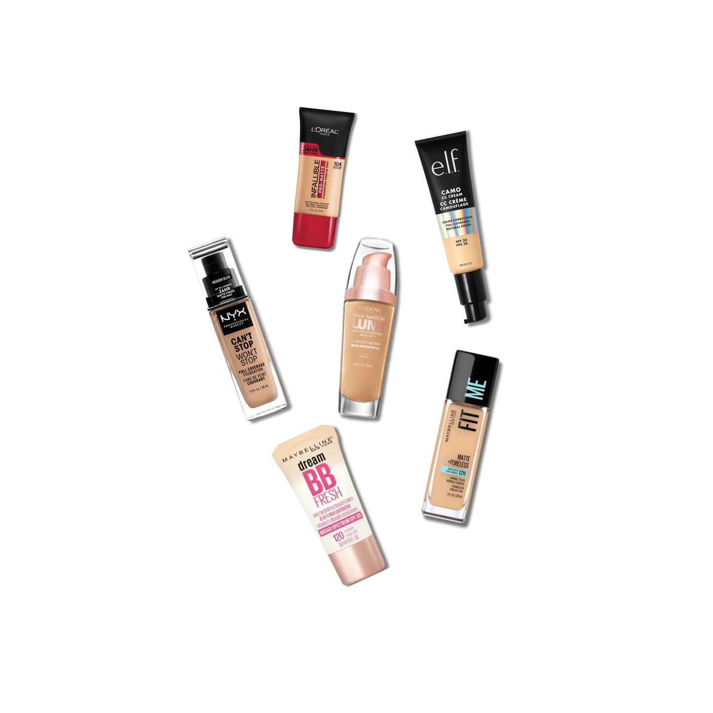 PIEZA MAQUILLAJE - MIXTO BASES