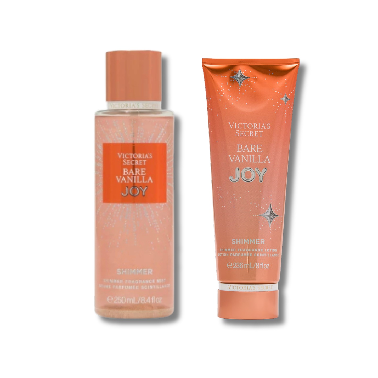 VICTORIAS SECRET DUO BARE VANILLA JOY