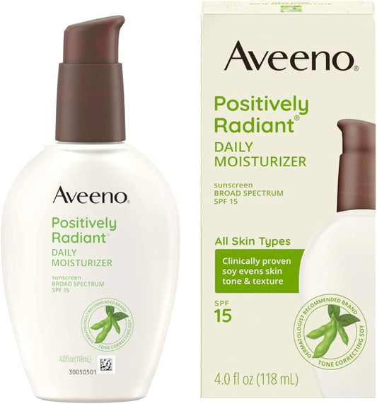 AVEENO CREMA HIDRATANTE FACIAL SPF 15