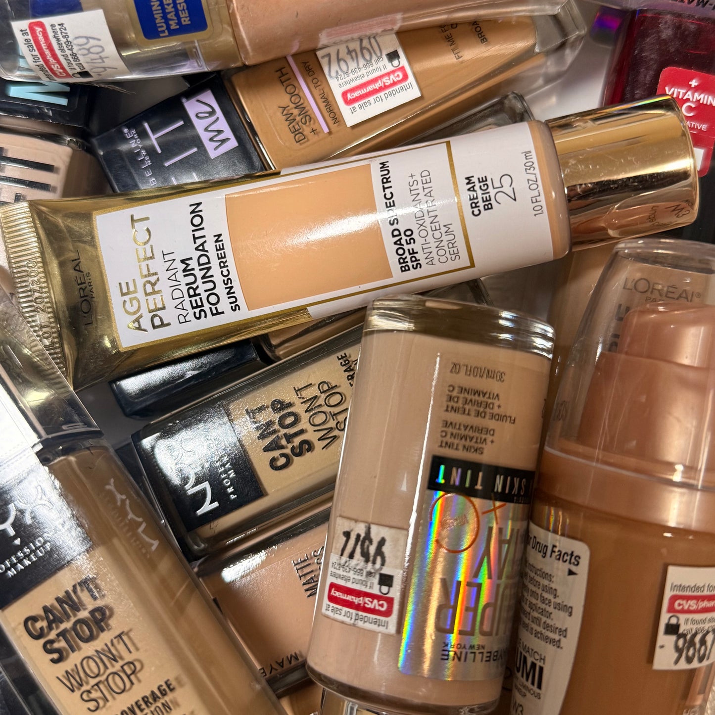 PIEZA MAQUILLAJE - MIXTO BASES