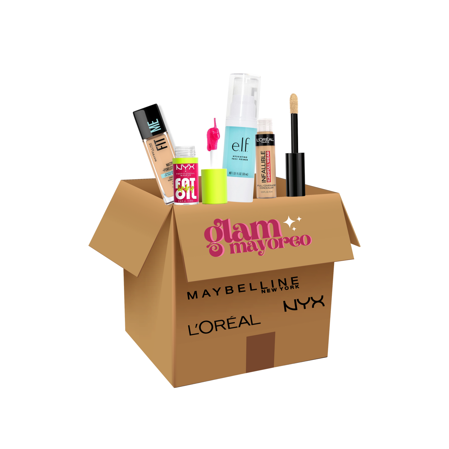 PIEZA MAQUILLAJE MIXTO  – ELF | MAYBELLINE | NYX | L'OREAL