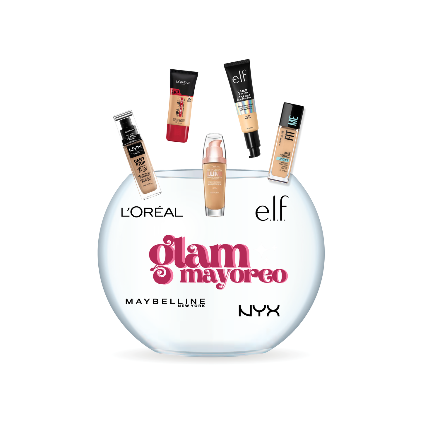 PIEZA MAQUILLAJE - MIXTO BASES