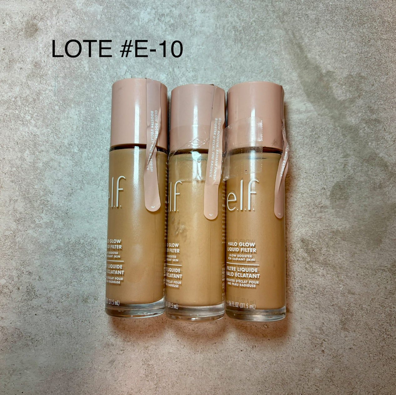 LOTE 3 PZS ELF HALO GLOW CON DETALLE #E-10