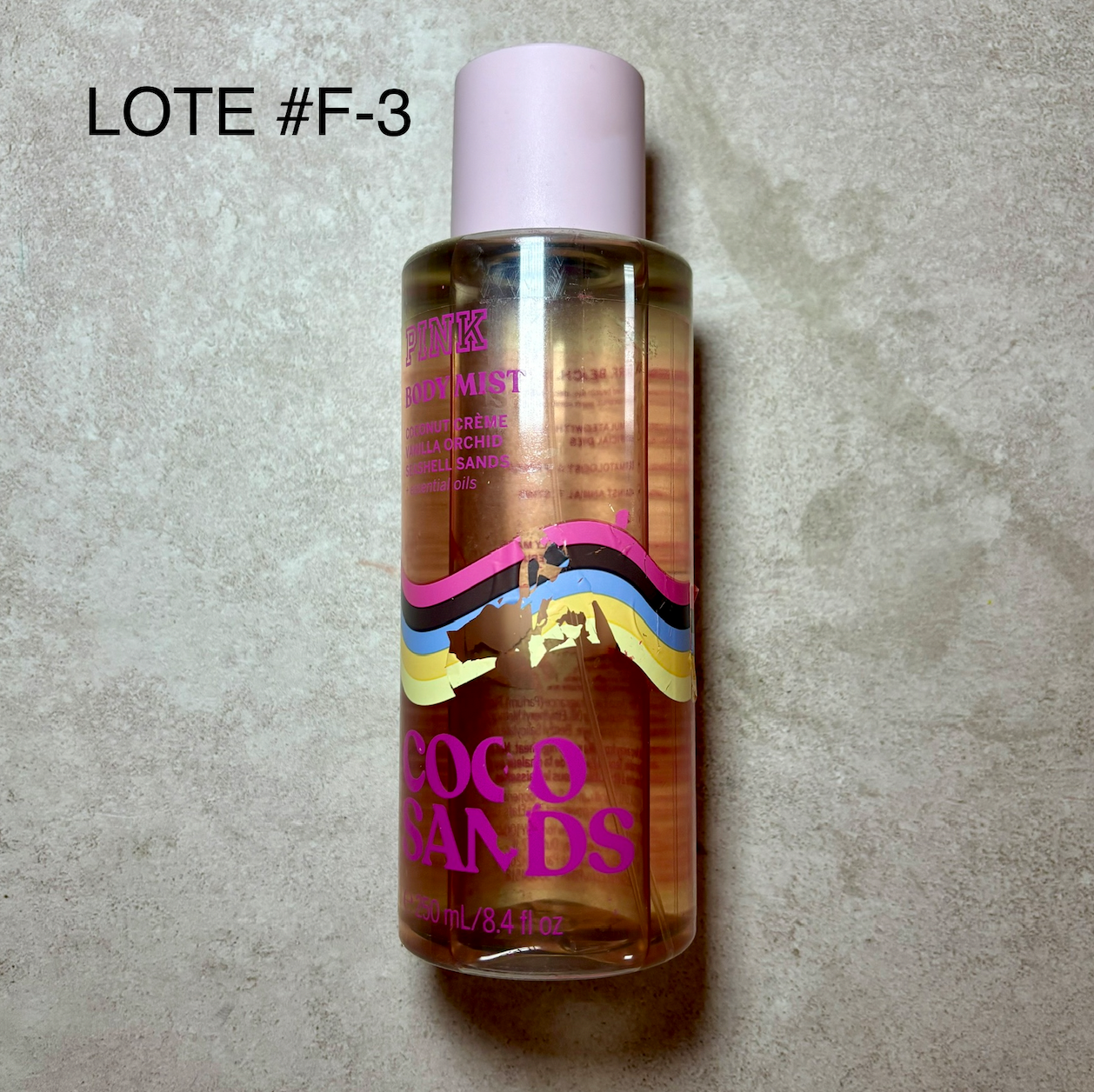 LOTE 1 PZS BODY MIST VICTORIA SECRET CON DETALLE #F-3